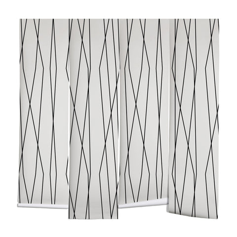 Heather Dutton Linear Cross Stone Wall Mural