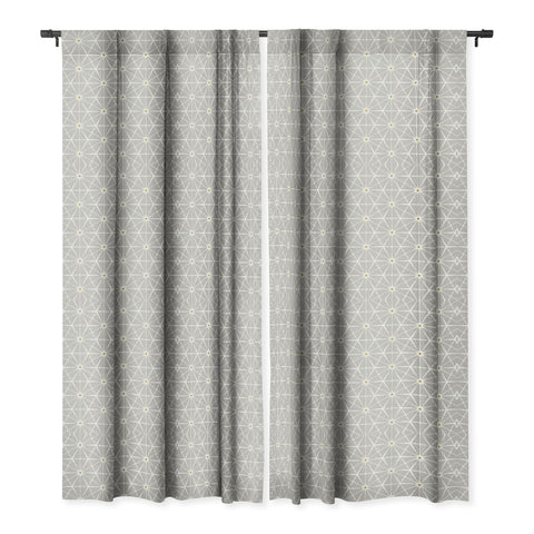 Heather Dutton Luminous Stone Blackout Window Curtain