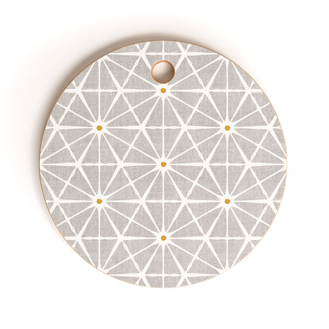 Heather Dutton Luminous Stone Cutting Board Round