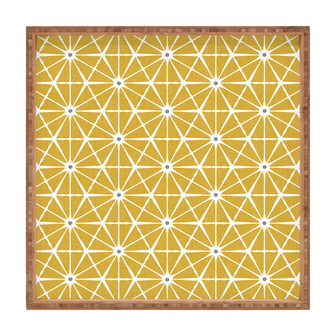 Heather Dutton Luminous Yellow Square Tray