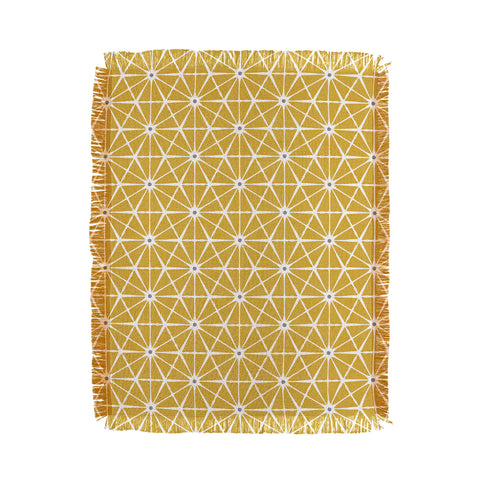 Heather Dutton Luminous Yellow Throw Blanket