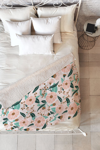 Heather Dutton Madelyn Fleece Throw Blanket