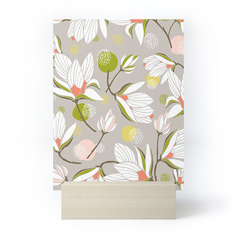 Heather Dutton Magnolia Blossom Stone Mini Art Print