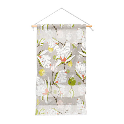 Heather Dutton Magnolia Blossom Stone Wall Hanging Portrait