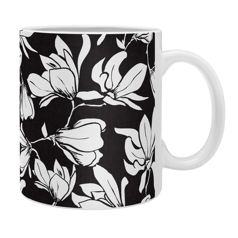 Heather Dutton Magnolia Garden Black Coffee Mug