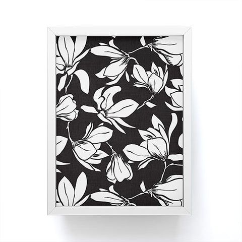 Heather Dutton Magnolia Garden Black Framed Mini Art Print