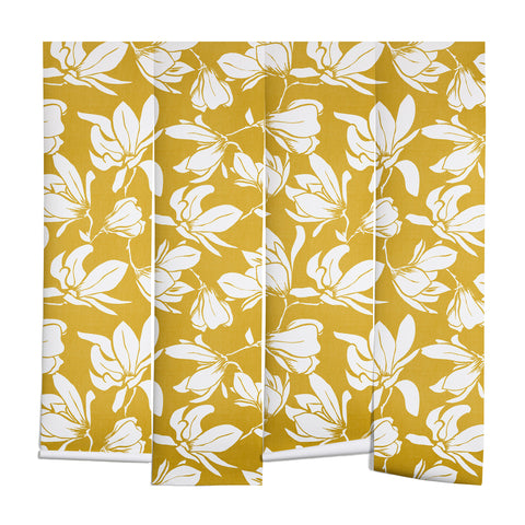 Heather Dutton Magnolia Garden Goldenrod Wall Mural