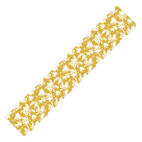Heather Dutton Magnolia Garden Goldenrod Table Runner