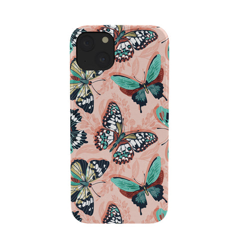 Heather Dutton Mariposa Boho Butterflies Pink Phone Case