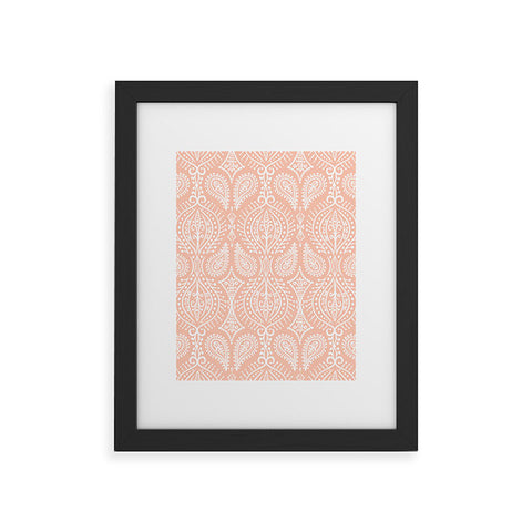 Heather Dutton Marrakech Blush Framed Art Print