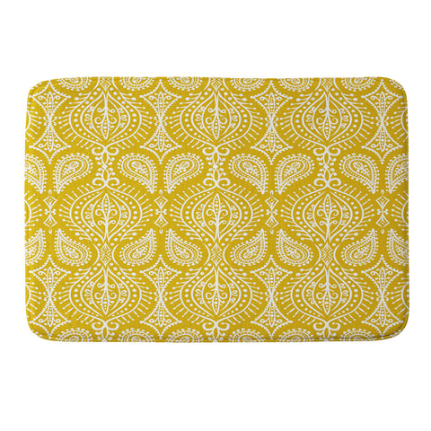 Heather Dutton Marrakech Goldenrod Memory Foam Bath Mat