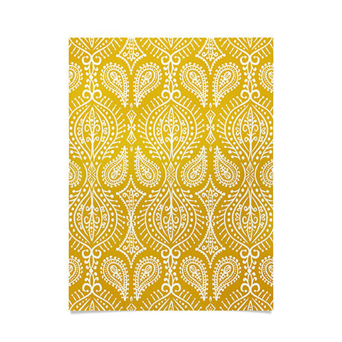 Heather Dutton Marrakech Goldenrod Poster