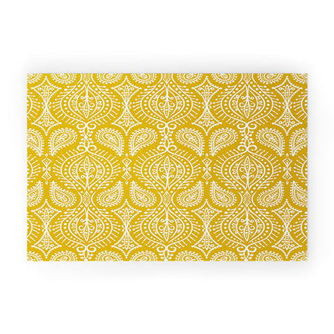Heather Dutton Marrakech Goldenrod Welcome Mat