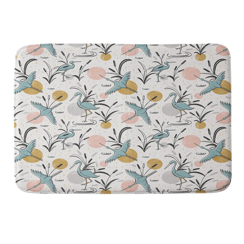 Heather Dutton Marshland Memory Foam Bath Mat