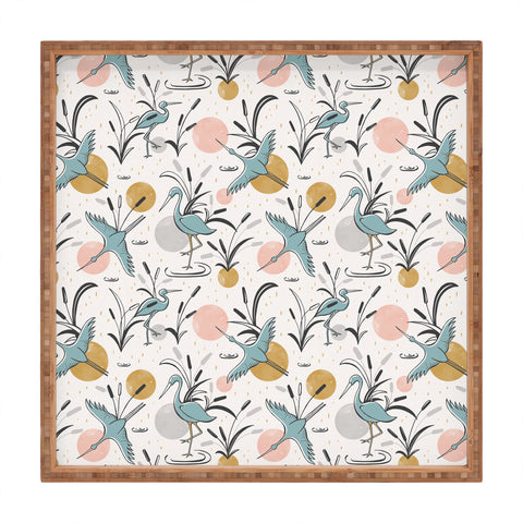 Heather Dutton Marshland Square Tray