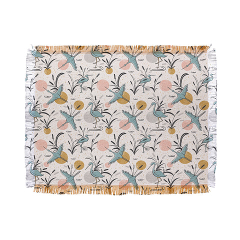 Heather Dutton Marshland Throw Blanket