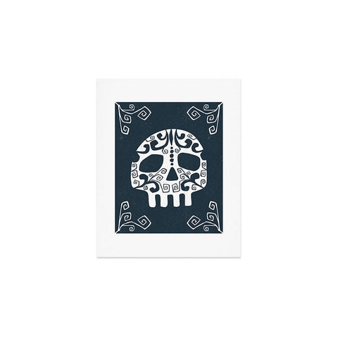 Heather Dutton Mascara de muerte Art Print