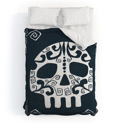 Heather Dutton Mascara de muerte Comforter