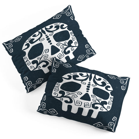 Heather Dutton Mascara de muerte Pillow Shams