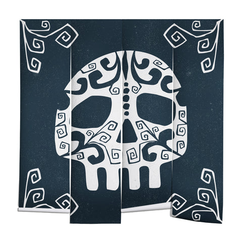 Heather Dutton Mascara de muerte Wall Mural