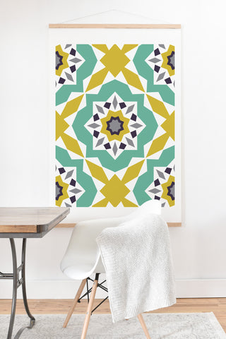 Heather Dutton Mattonelle Art Print And Hanger