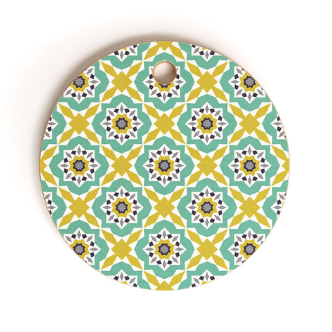 Heather Dutton Mattonelle Cutting Board Round