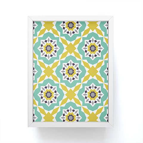 Heather Dutton Mattonelle Framed Mini Art Print