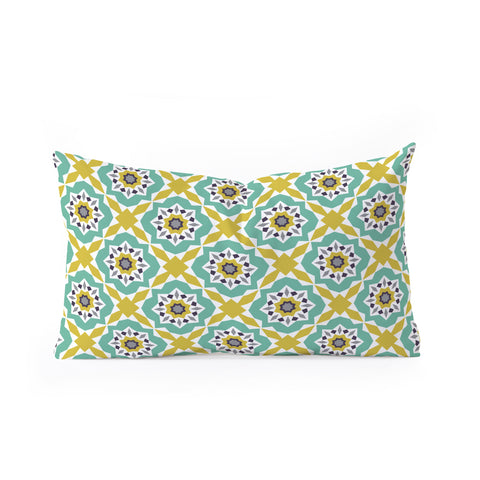 Heather Dutton Mattonelle Oblong Throw Pillow