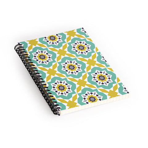 Heather Dutton Mattonelle Spiral Notebook