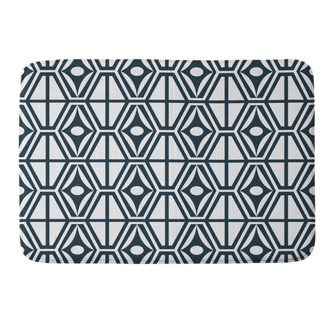 Heather Dutton Metro Steel Memory Foam Bath Mat