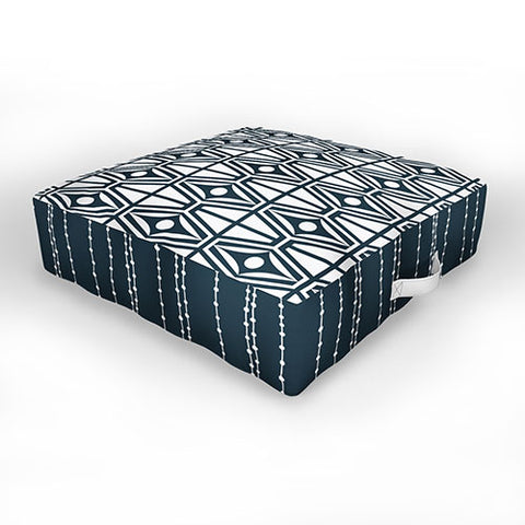 Heather Dutton Metro Steel Outdoor Floor Cushion