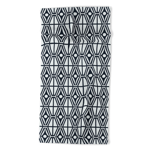 Heather Dutton Metro Steel Beach Towel