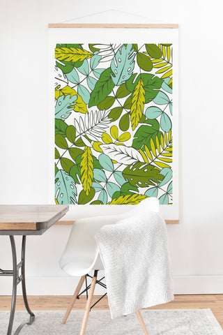 Heather Dutton Modern Tropics Art Print And Hanger