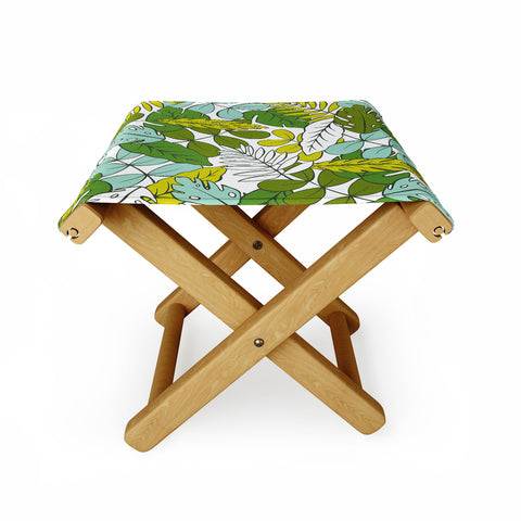 Heather Dutton Modern Tropics Folding Stool