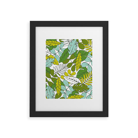 Heather Dutton Modern Tropics Framed Art Print