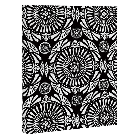 Heather Dutton Mystral Black and White Art Canvas