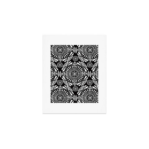 Heather Dutton Mystral Black and White Art Print