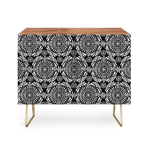 Heather Dutton Mystral Black and White Credenza