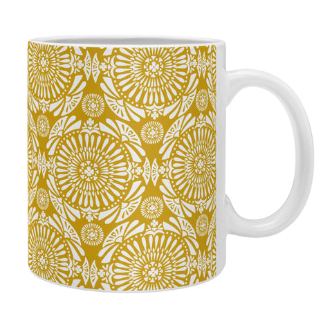 Heather Dutton Mystral Yellow Coffee Mug