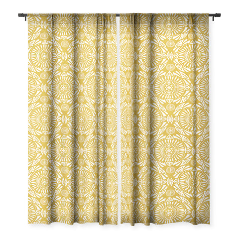 Heather Dutton Mystral Yellow Sheer Non Repeat