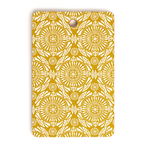 Heather Dutton Mystral Yellow Cutting Board Rectangle