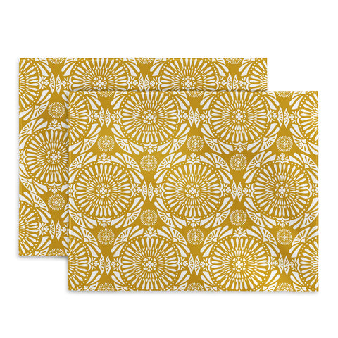 Heather Dutton Mystral Yellow Placemat