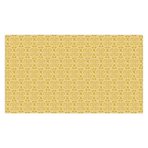 Heather Dutton Mystral Yellow Tablecloth