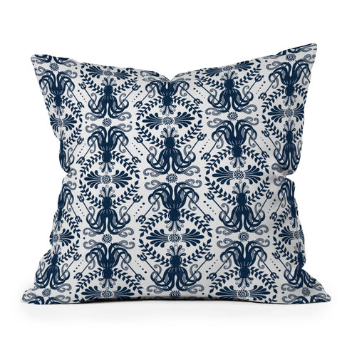 Heather Dutton Mythos Oceanic Throw Pillow