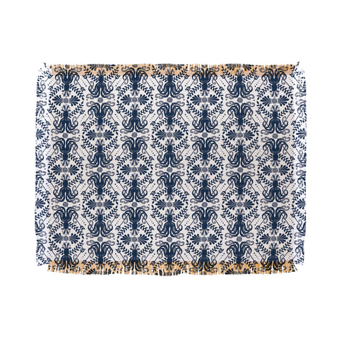 Heather Dutton Mythos Oceanic Throw Blanket
