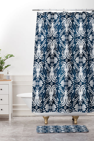 Heather Dutton Mythos Shower Curtain And Mat