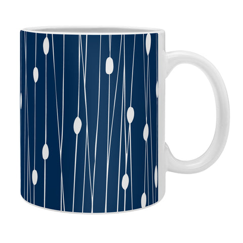 Heather Dutton Navy Entangled Coffee Mug