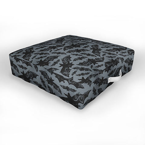 Heather Dutton Night Flight Outdoor Floor Cushion
