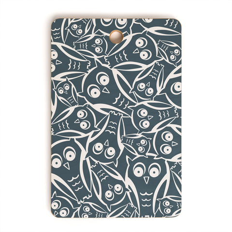 Heather Dutton Night Owl Cutting Board Rectangle