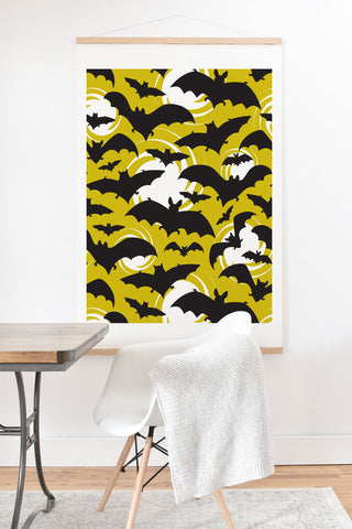 Heather Dutton Night Watch Glow Art Print And Hanger